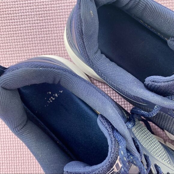 Fila Memory Foam Steelsprint Running Shoes Navy Blue 10.5 1RM00103-420 - Picture 9 of 10